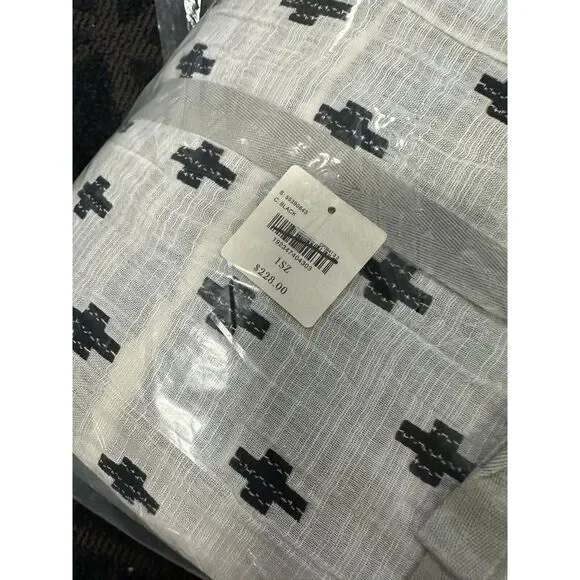 Anthropologie Woven Cass Bed Blanket Size Queen Duvet - Picture 6 of 7